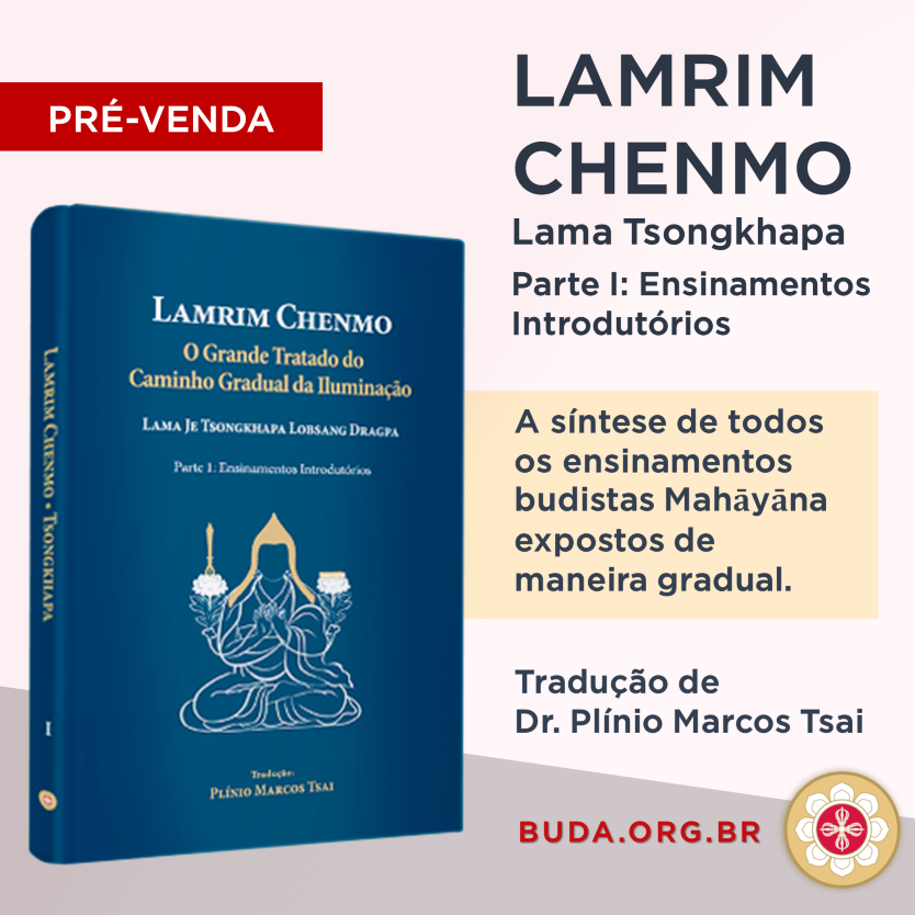 Pré-venda Lamrim Chenmo Primeiro Volume